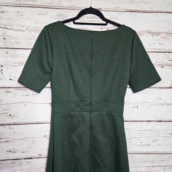 Ann Taylor Green Midi Dress - Picture 4 of 11